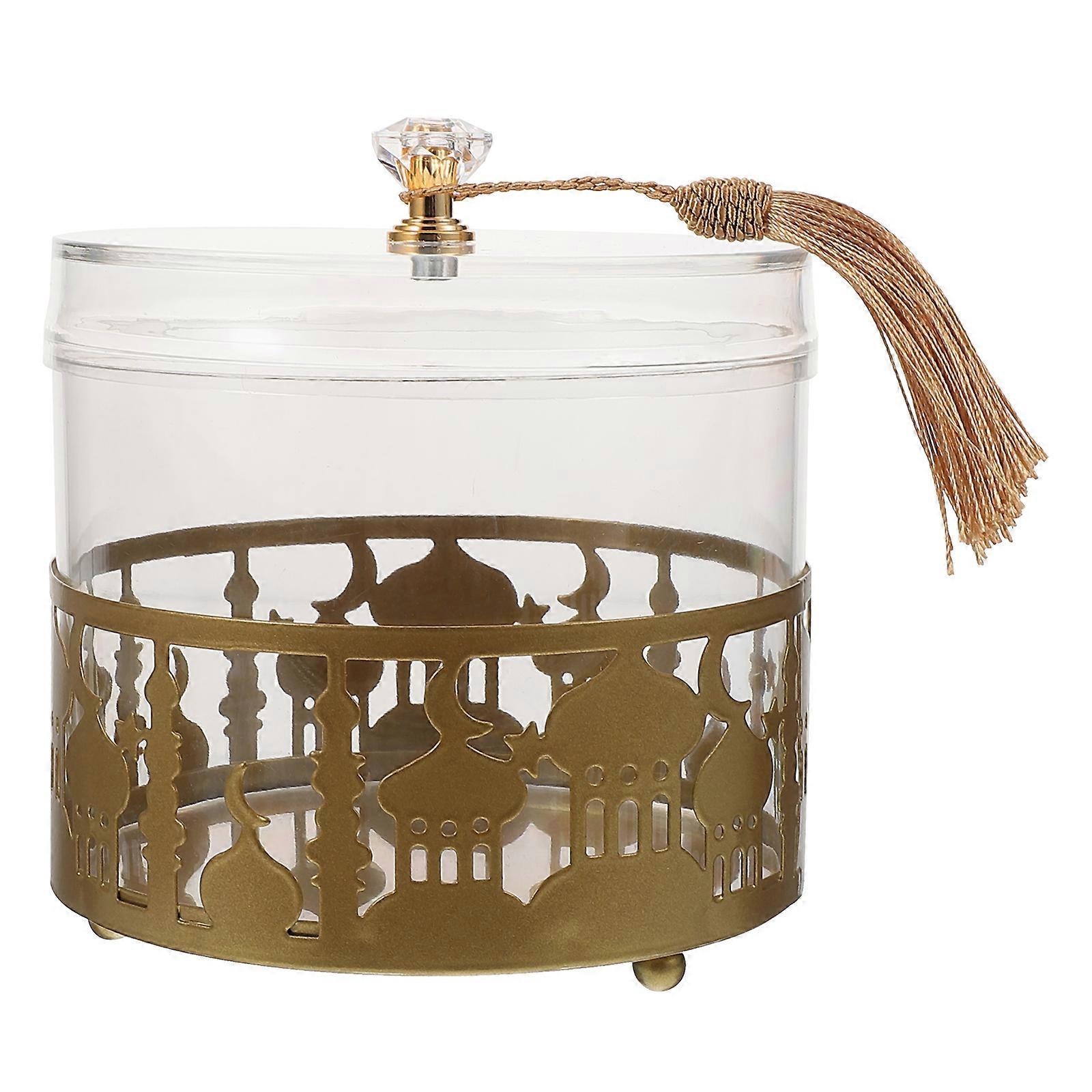 Wedding Treat Boxes Middle East Candy Container for Storage 4Pcs Reusable