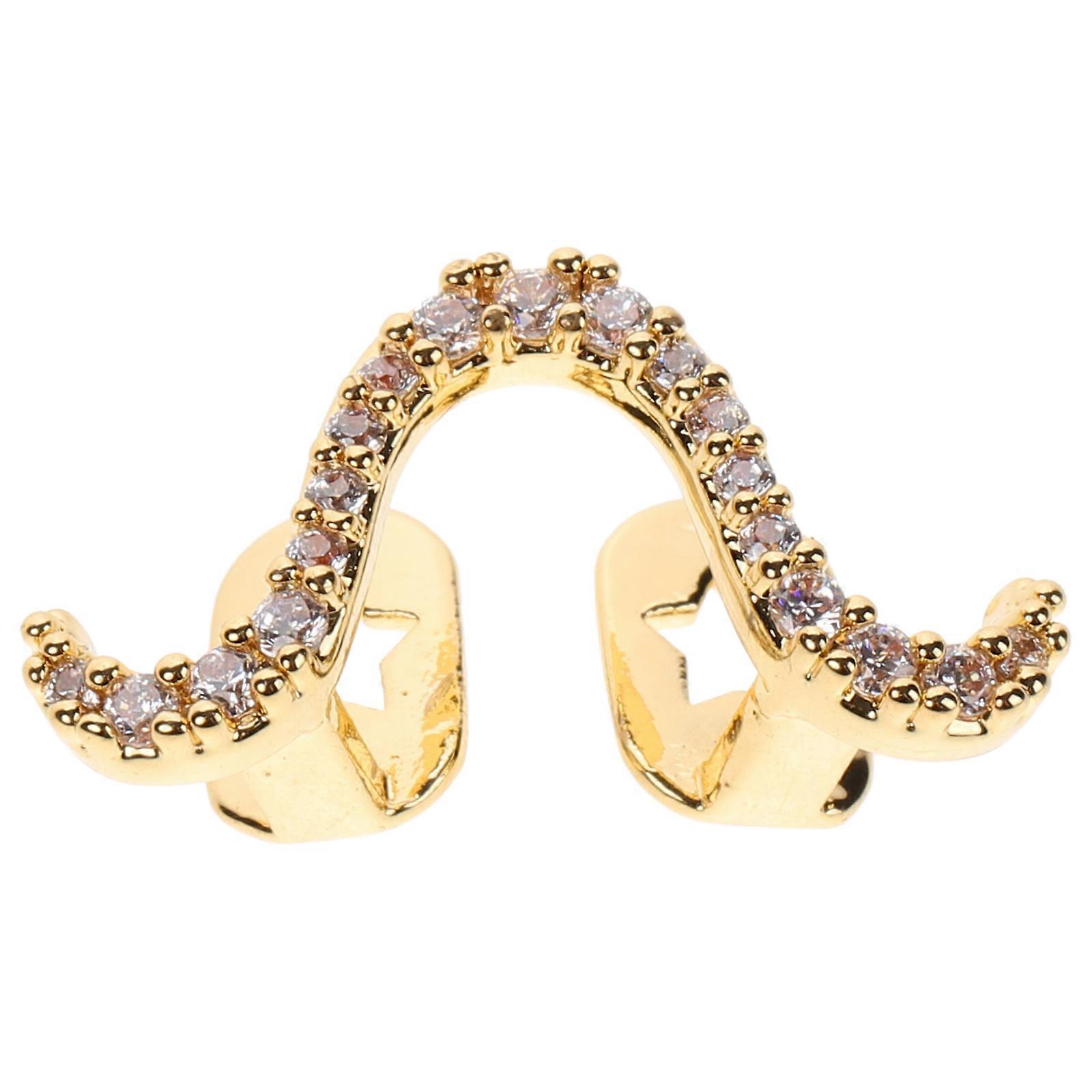 Tooth Decor Twisted Wave Special Occasions Elegant Decoration 1Pcs