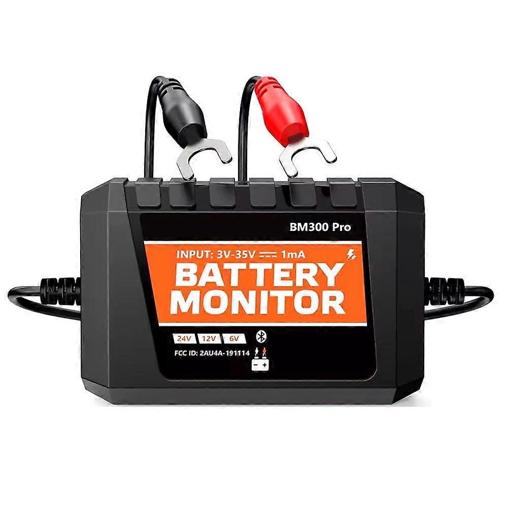 6V/24V/12V Battery Tester Battery Monitor SOC Battery Health Analyzer Tool Charging and Startup System Testing Tool