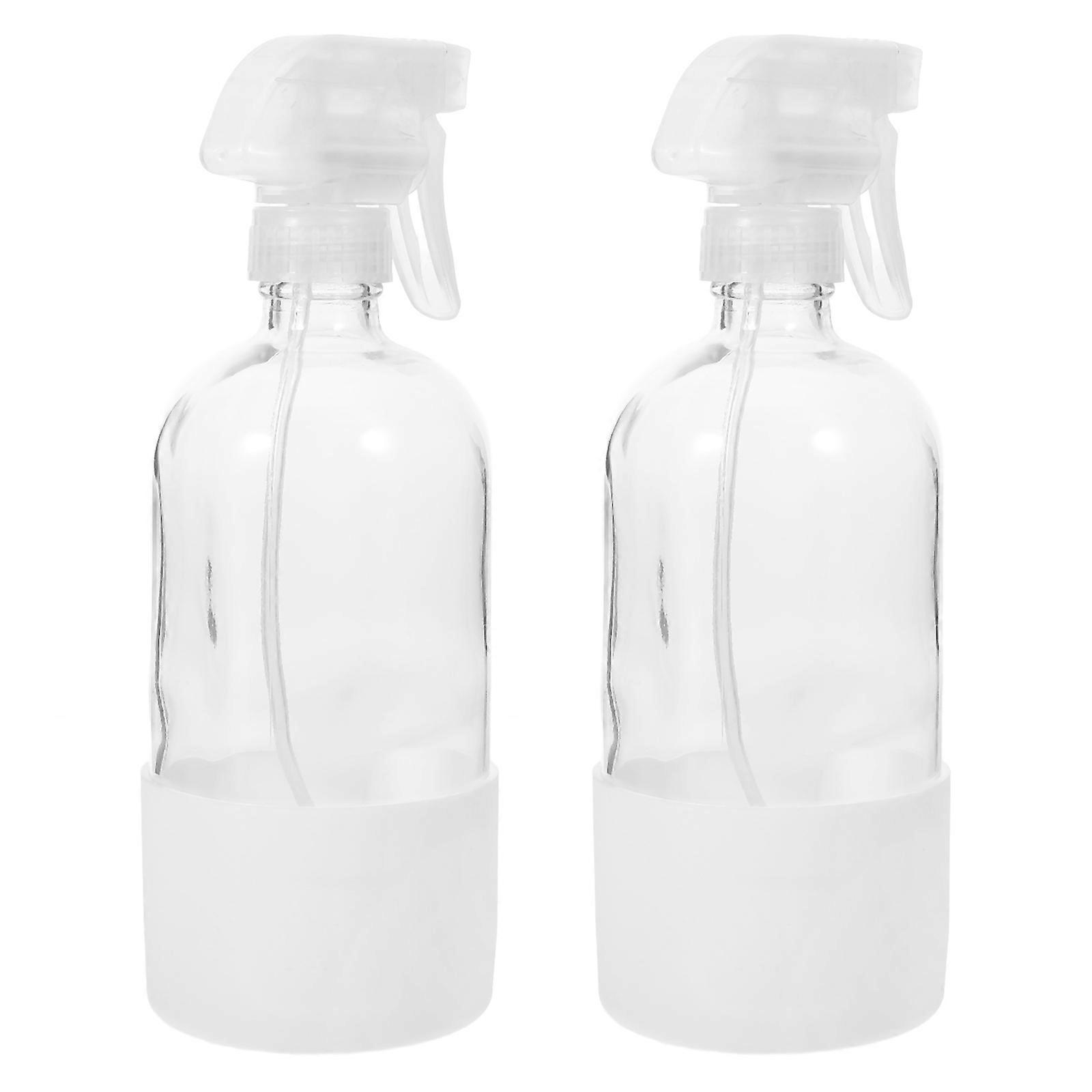 Spray Bottles Fine Mist Sprayer Bottles for Storage 2Pcs with Sleeve