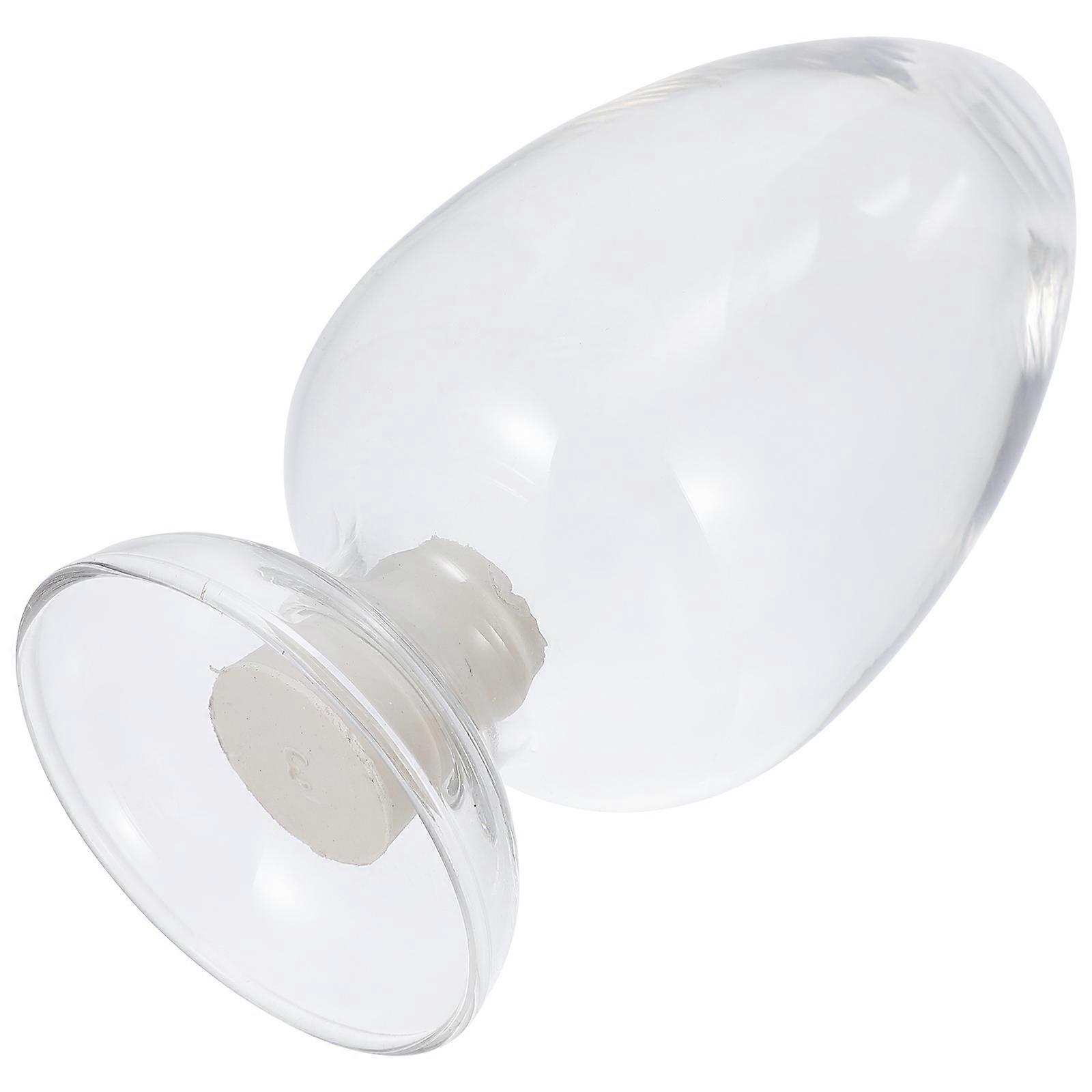 Conical Laboratory Bottle for Sample Preservation 1Pcs Transparent Glass Bottle