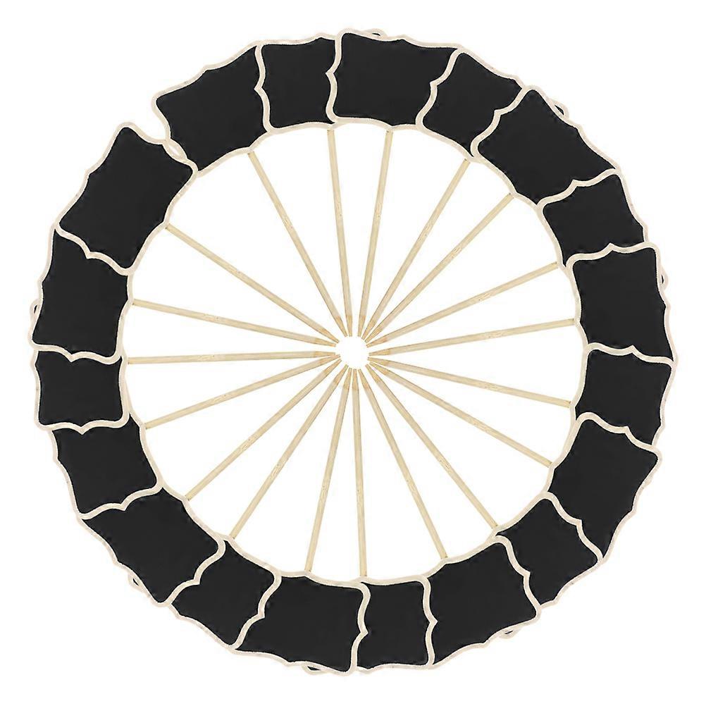 Mini Blackboard Message Board Signs for Decoration 40Pcs Pieces