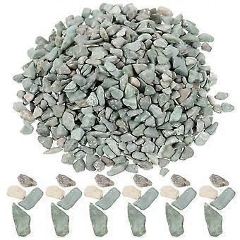 Piedras de micropaisaje para decoración de jardín, 3 piezas, irregulares, en miniatura, material natural