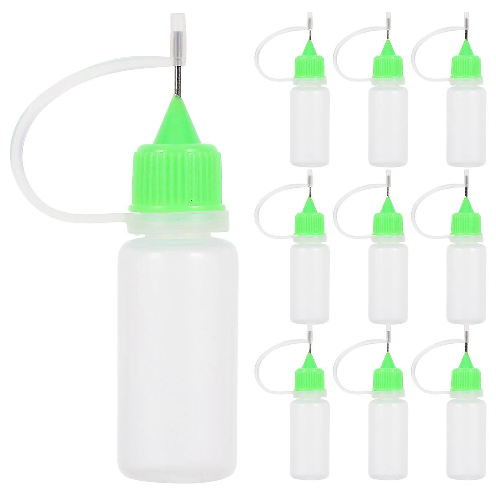 Empty Squeeze Bottle Pe Bottles for Precise Oil Dispensing 10Pcs Set