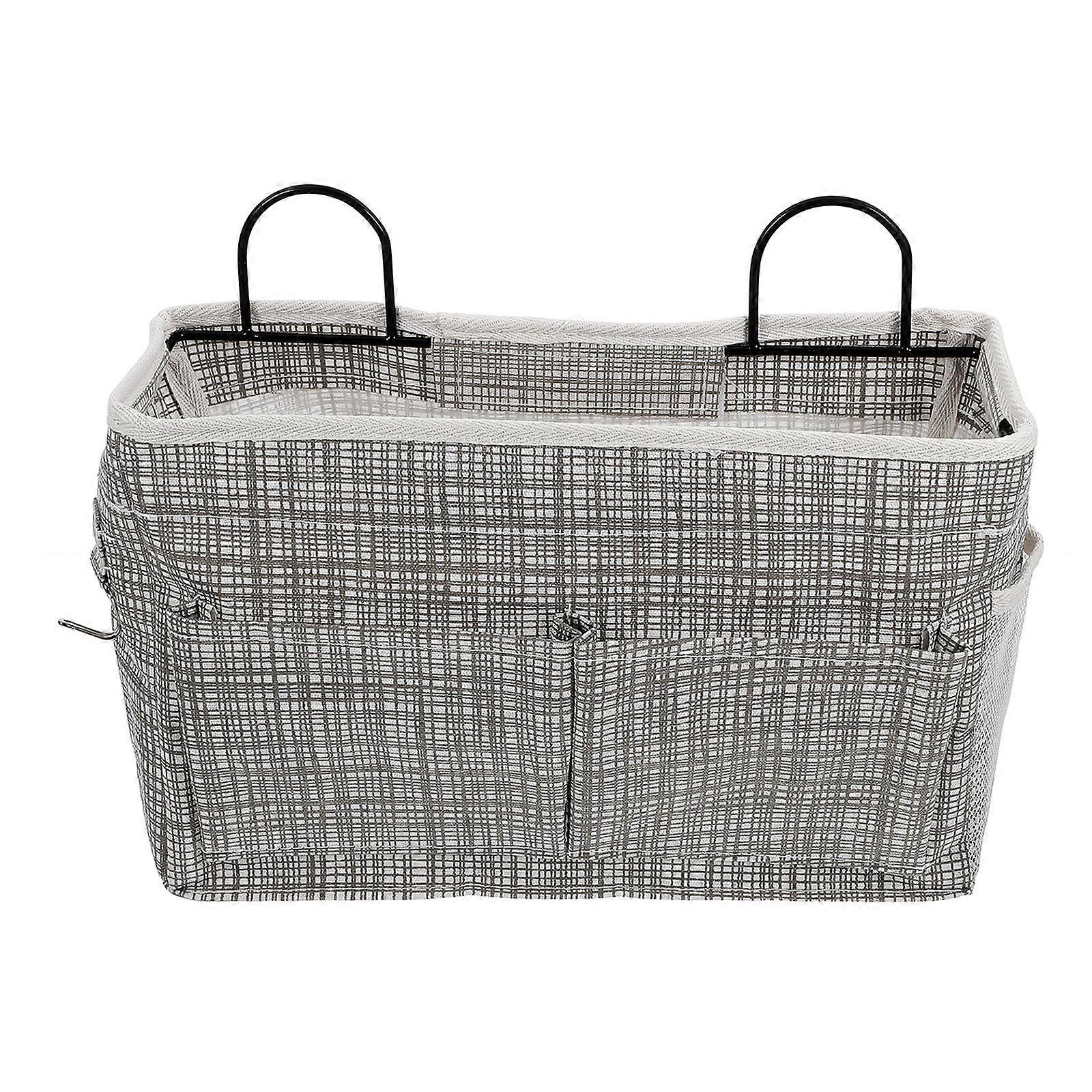 Bedside Storage Bag Oxford Cloth Hanging Pouch for Storage 5Pcs