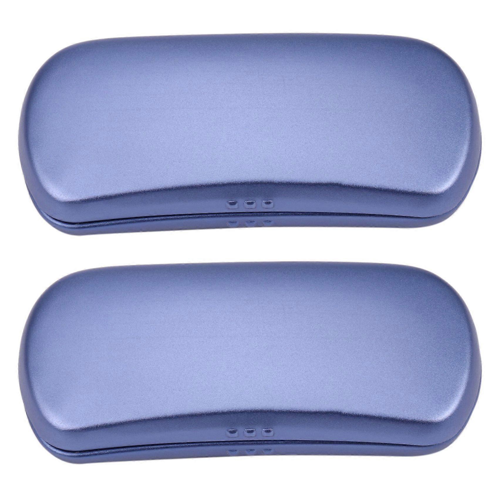 2X Aluminum Glasses Case Hard Shell Spectacles Box for Small and Medium Frames