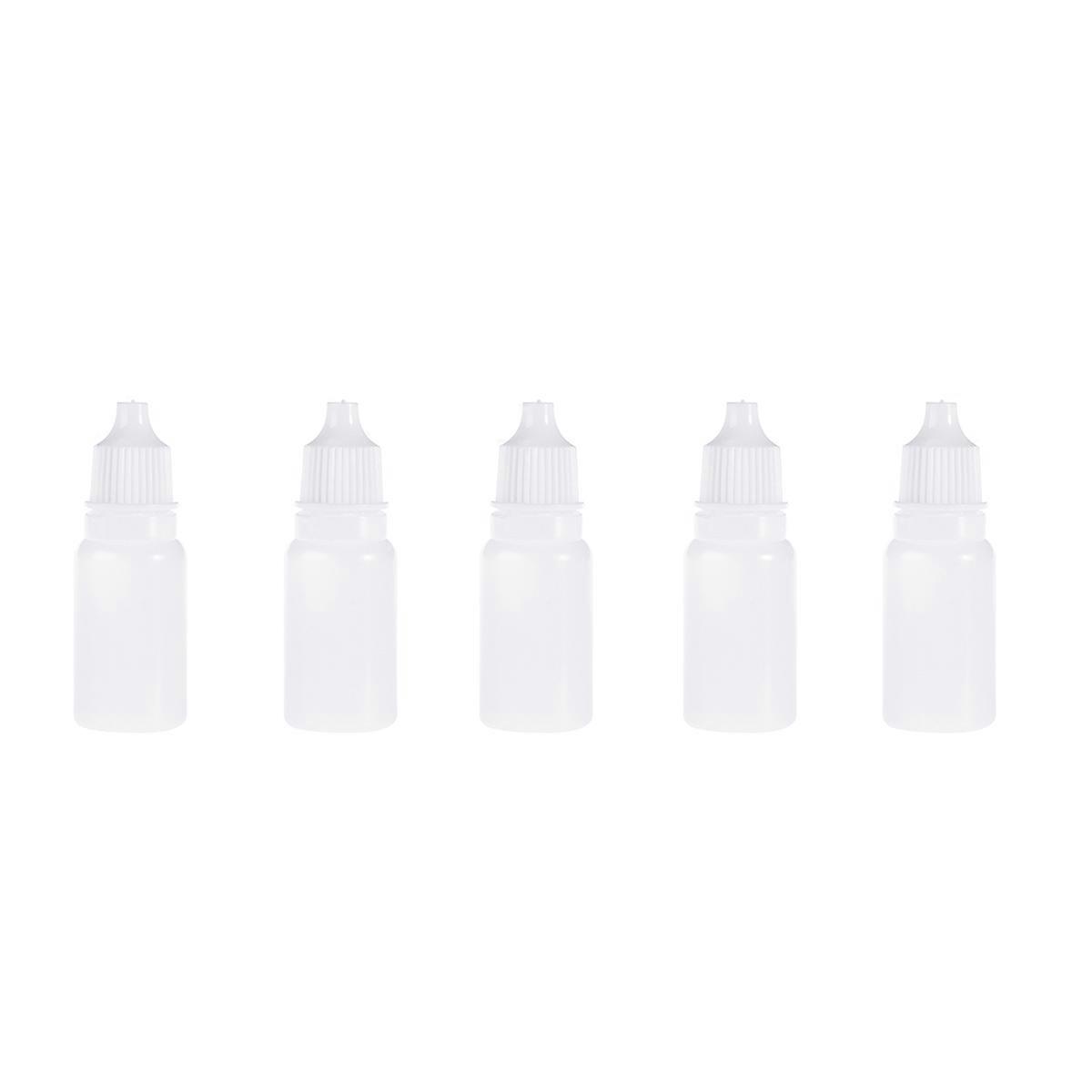 Squeezable Dropper Bottles for Eye Liquid Dropper Bottle Plastic 10Pcs Pack