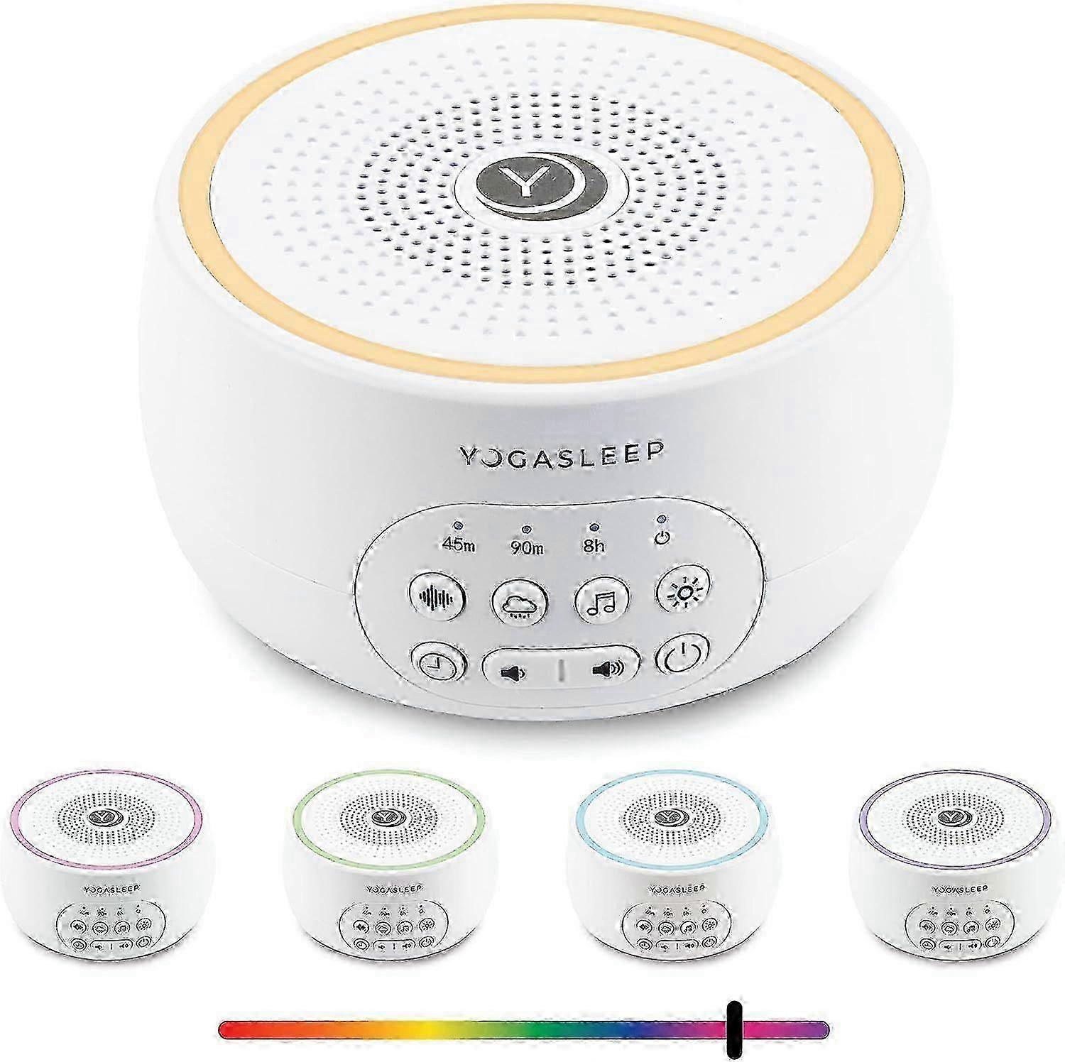  Latest Model  Multi Sound White Noise Machine with Night Light, Sleep Timer, 26 Sooth Hwy