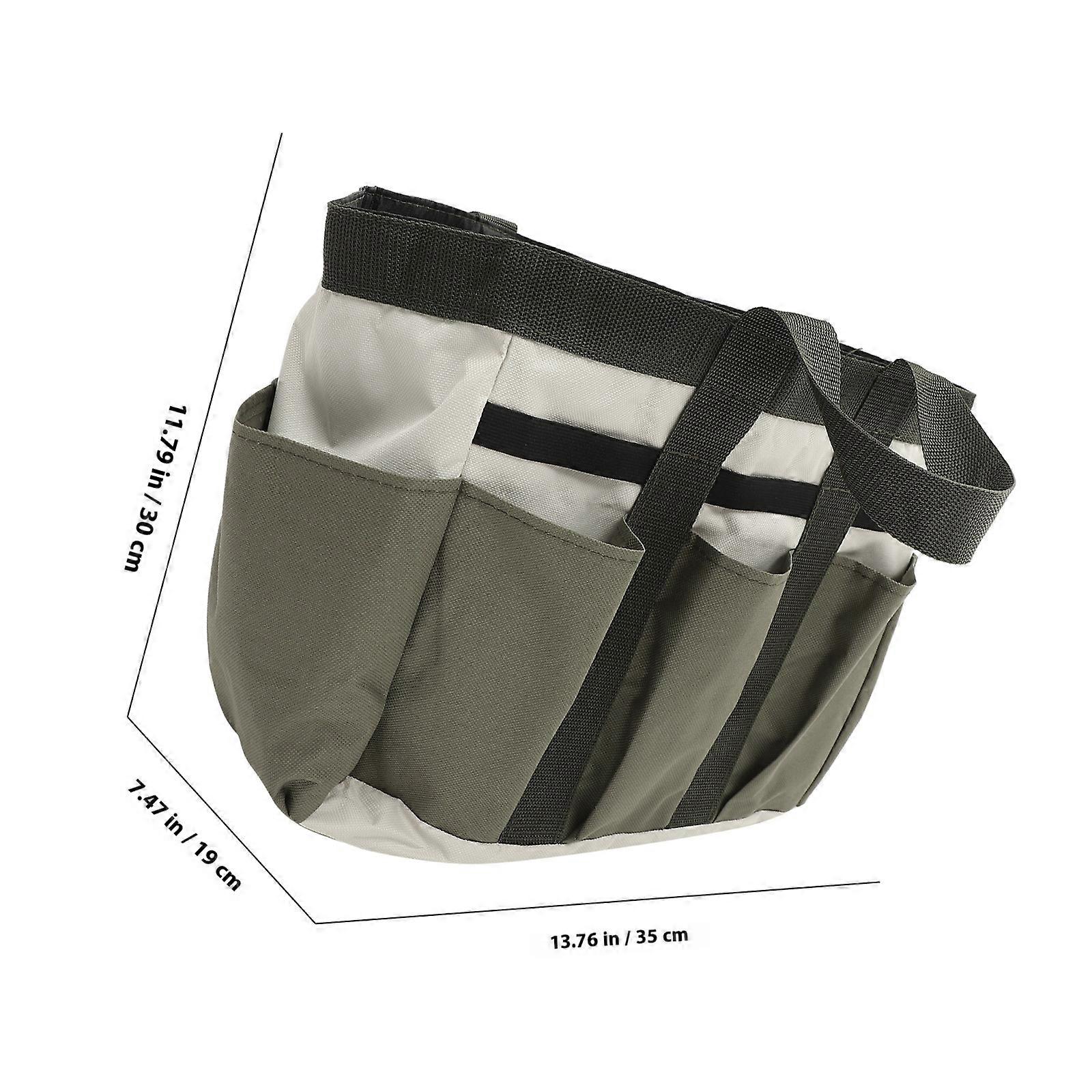 Flower Garden Tool Bag for Storage Use 1Pcs Canvas Storage Pouch