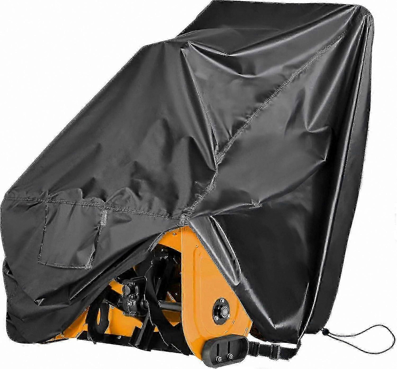 Universal Two-Stage Snow Blower Cover, Durable 600D Polyester Fabric Protector for Winter Equipment