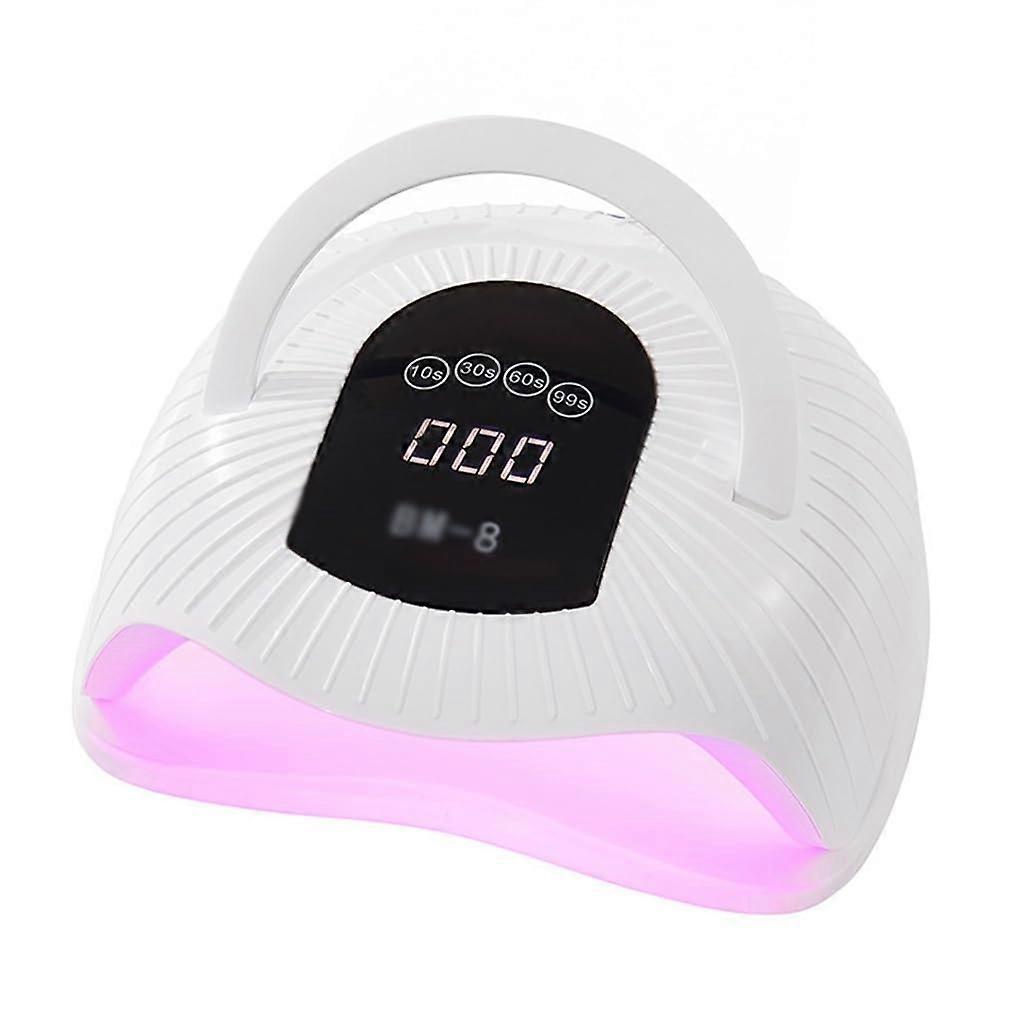 LED Nail Lamp with Smart Infrared Sensor and Timer for Dual Hand Gel Polish Drying