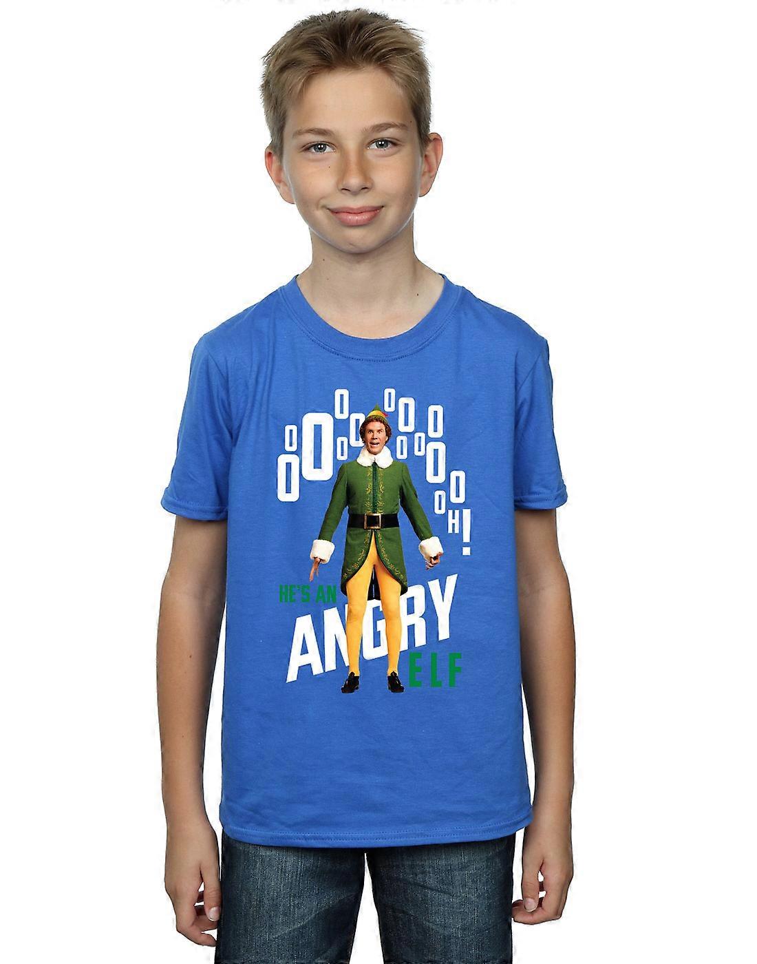 Elf Boys Angry Elf T-Shirt