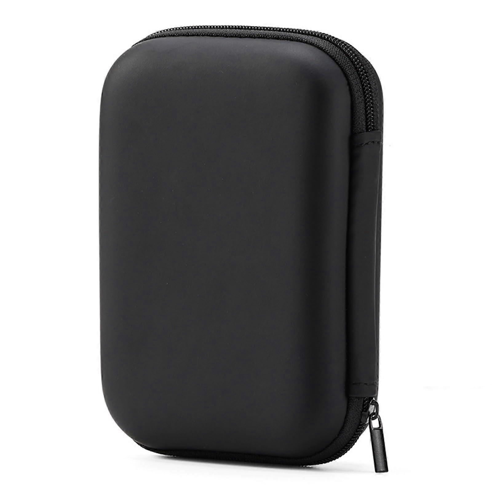 Electronics Travel Organizer with Shockproof Protection and Compact Hard Drive Storage Case