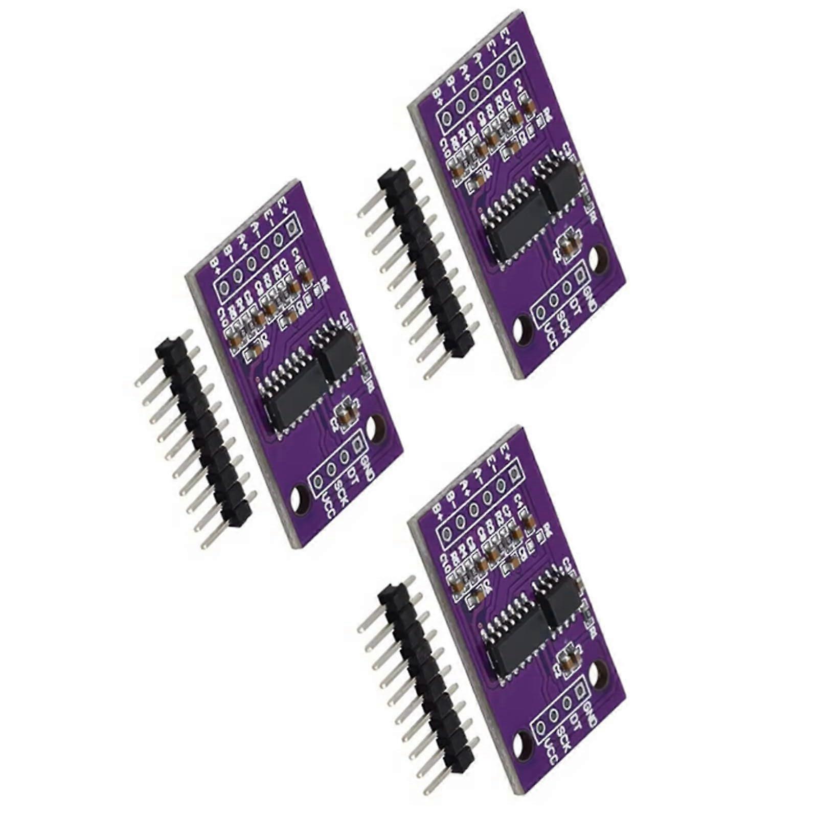CS1238 24 Bit ADC Module Dual Channel  Precision Weight Sensor Board for Industrial Automation 3 Sets