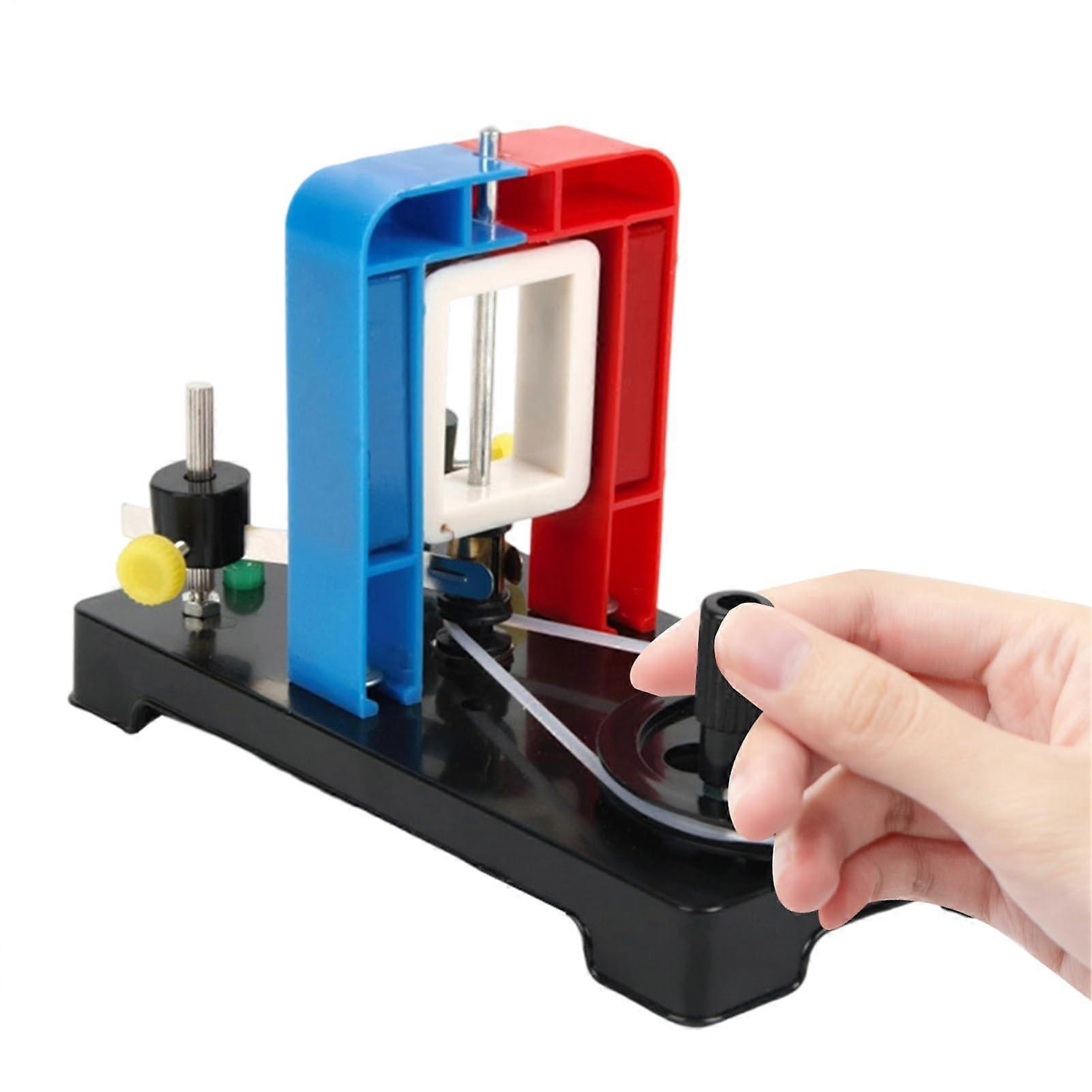 Hand Crank Generator with Stable DC Power for STEM Education, Science Experiments and DIY Projects