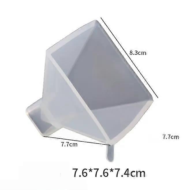 Pyramid Silicone Mold - Set for Making Resin Crystal Pyramid, Chakra Stone Casting