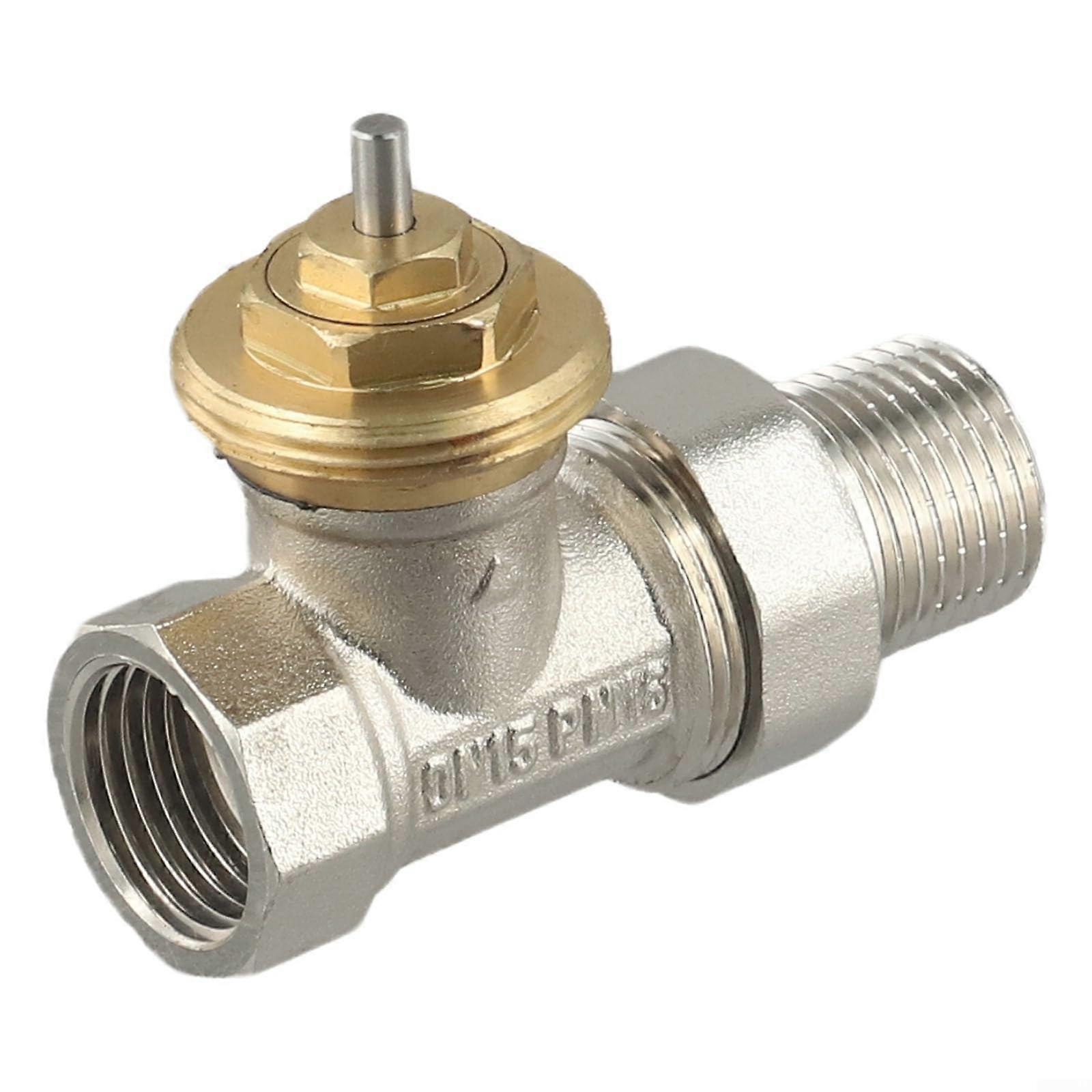 Brass Thermostatic Radiator Valve DN15 DN20 DN25 M30x1.5 Automatic Temperature Control Energy Saving
