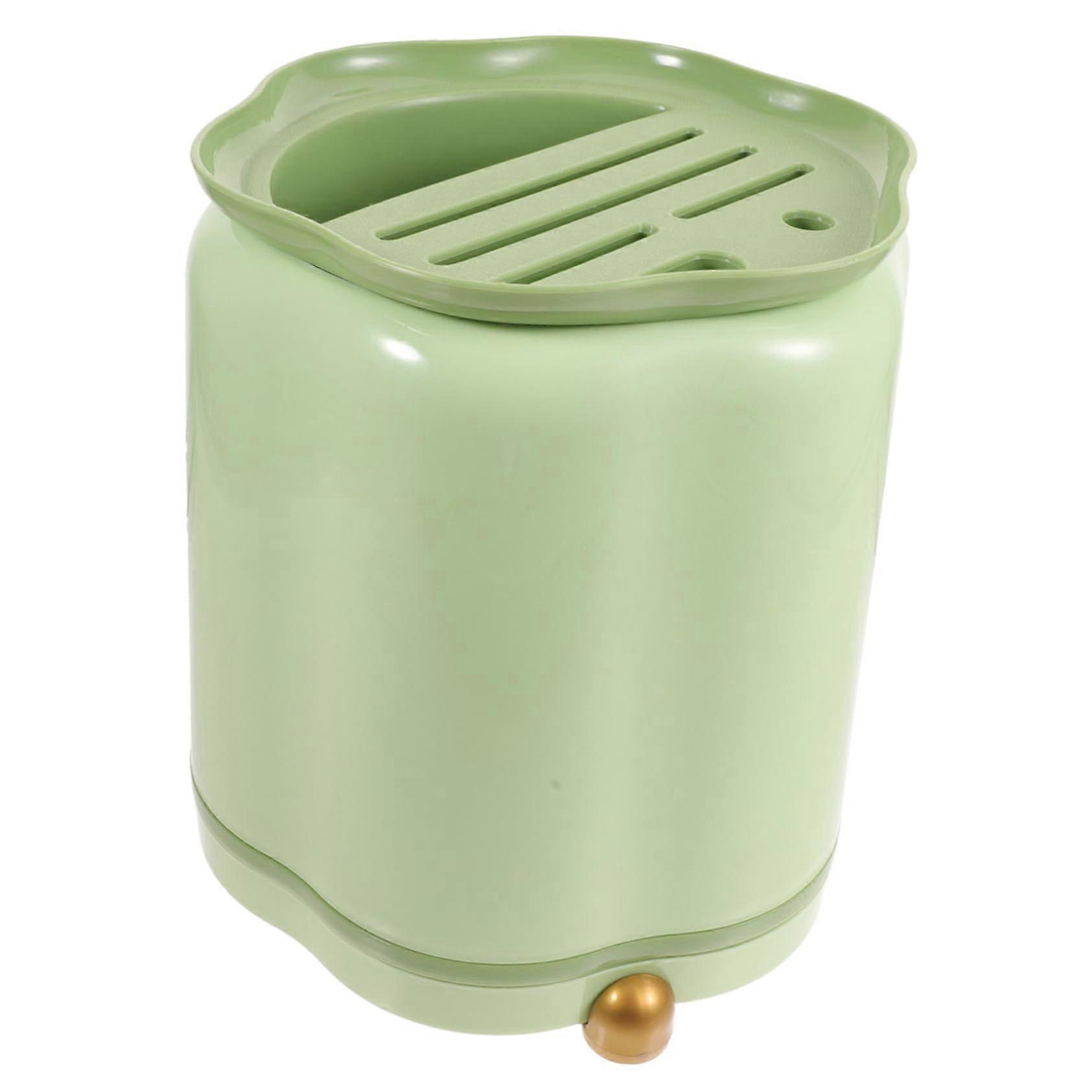 360° Rotating Knife Block and Kitchen Utensil Holder MultiPurpose SpaceSaving Organizer