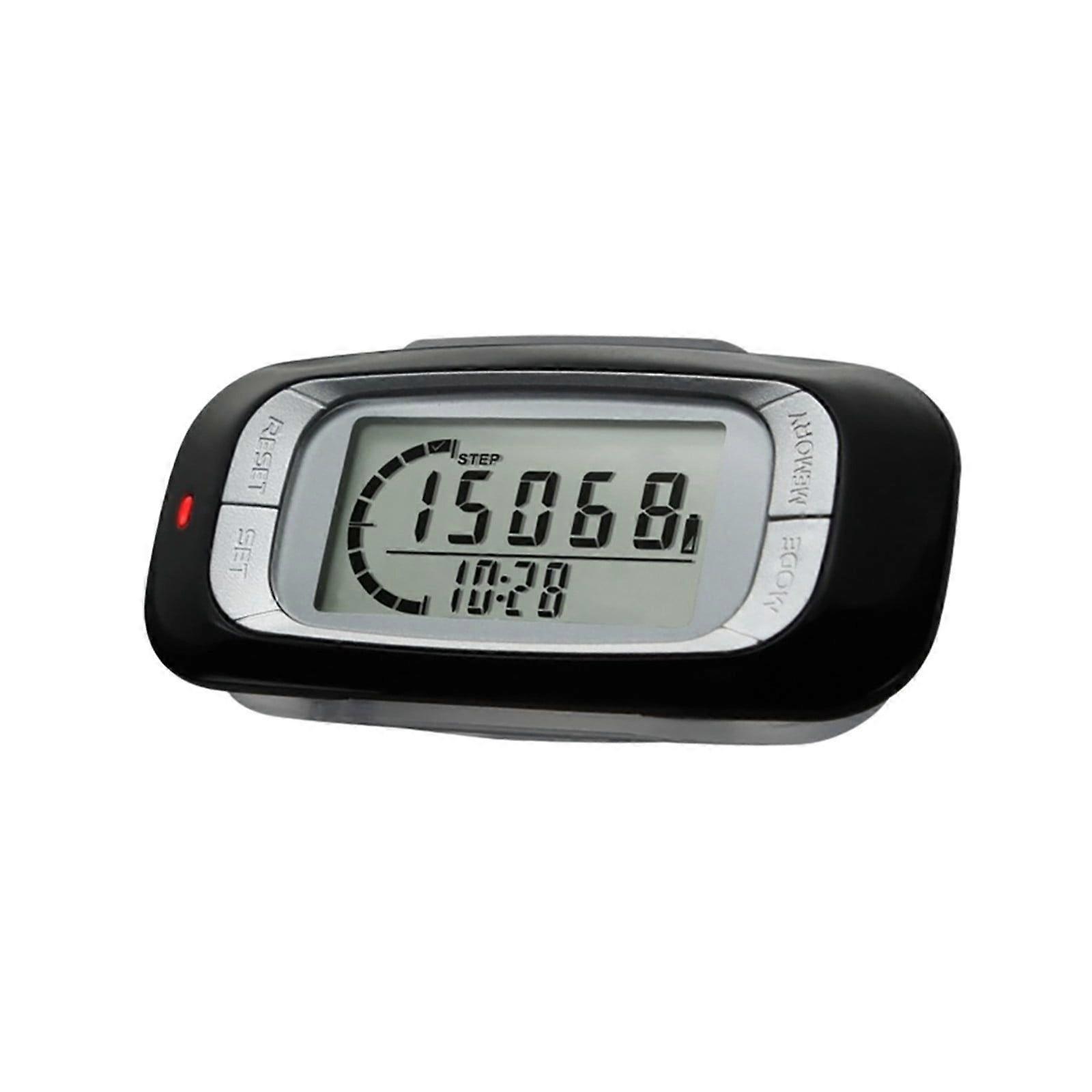 Pedometer For Walking LCD Digital Display Small Portable Step Counter For Walking With Cli