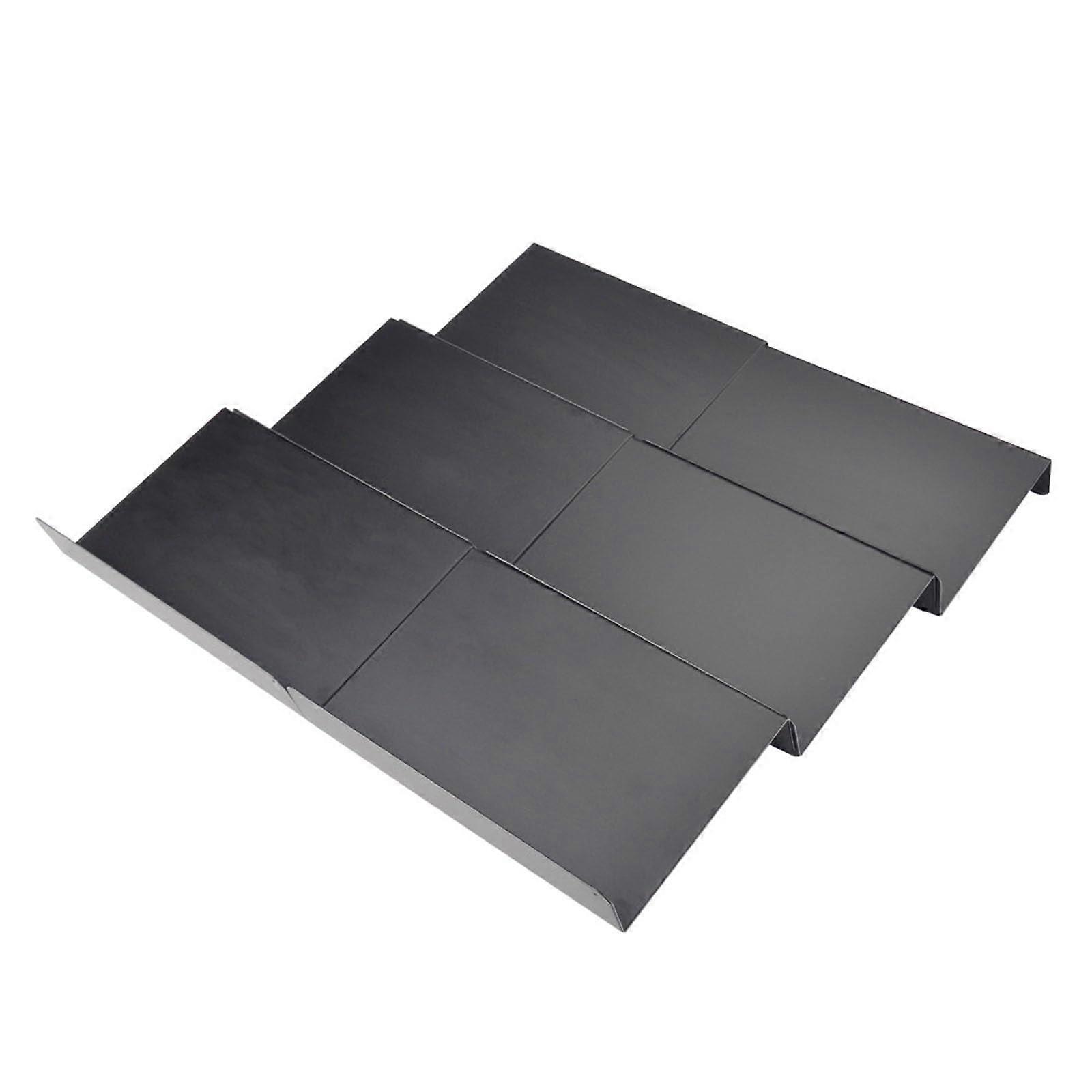 6 Drawer Kitchen Storage Rack with Clear Drawer Organization, Stackable Iron Spice Organizer for Countertop