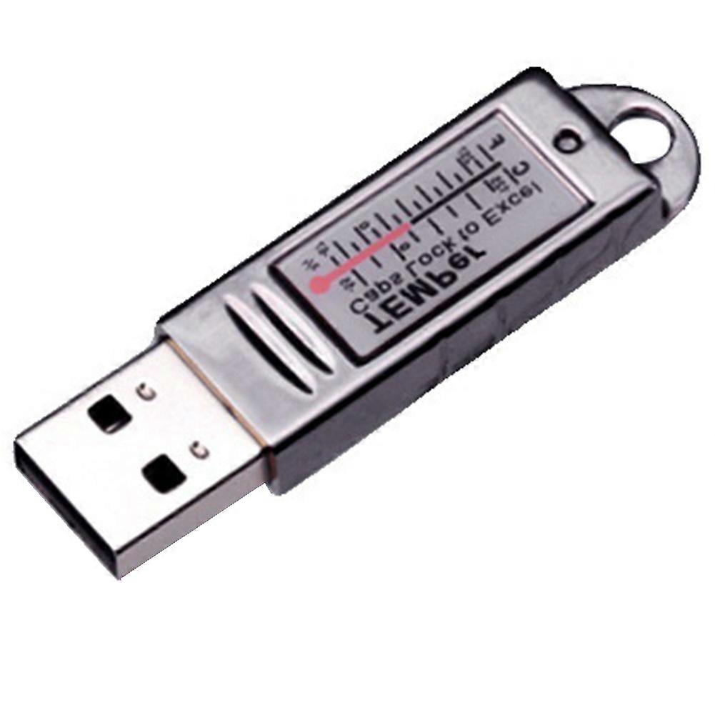 usb termometer datamaskin temperatursensor temperatur sonde akvarium industri fjernkontroll skjerm gull temper
