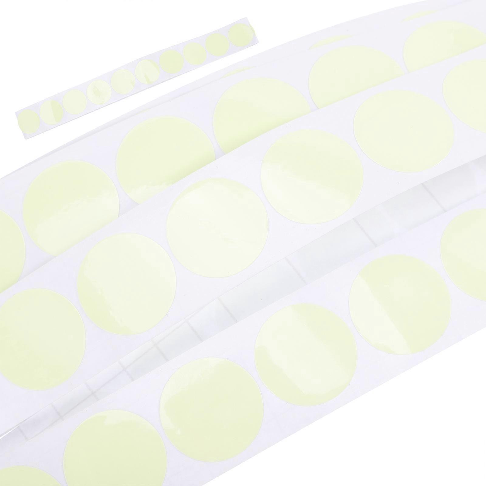 Fluorescent Material for Warning Use 100Pcs Light Green Glow Markers