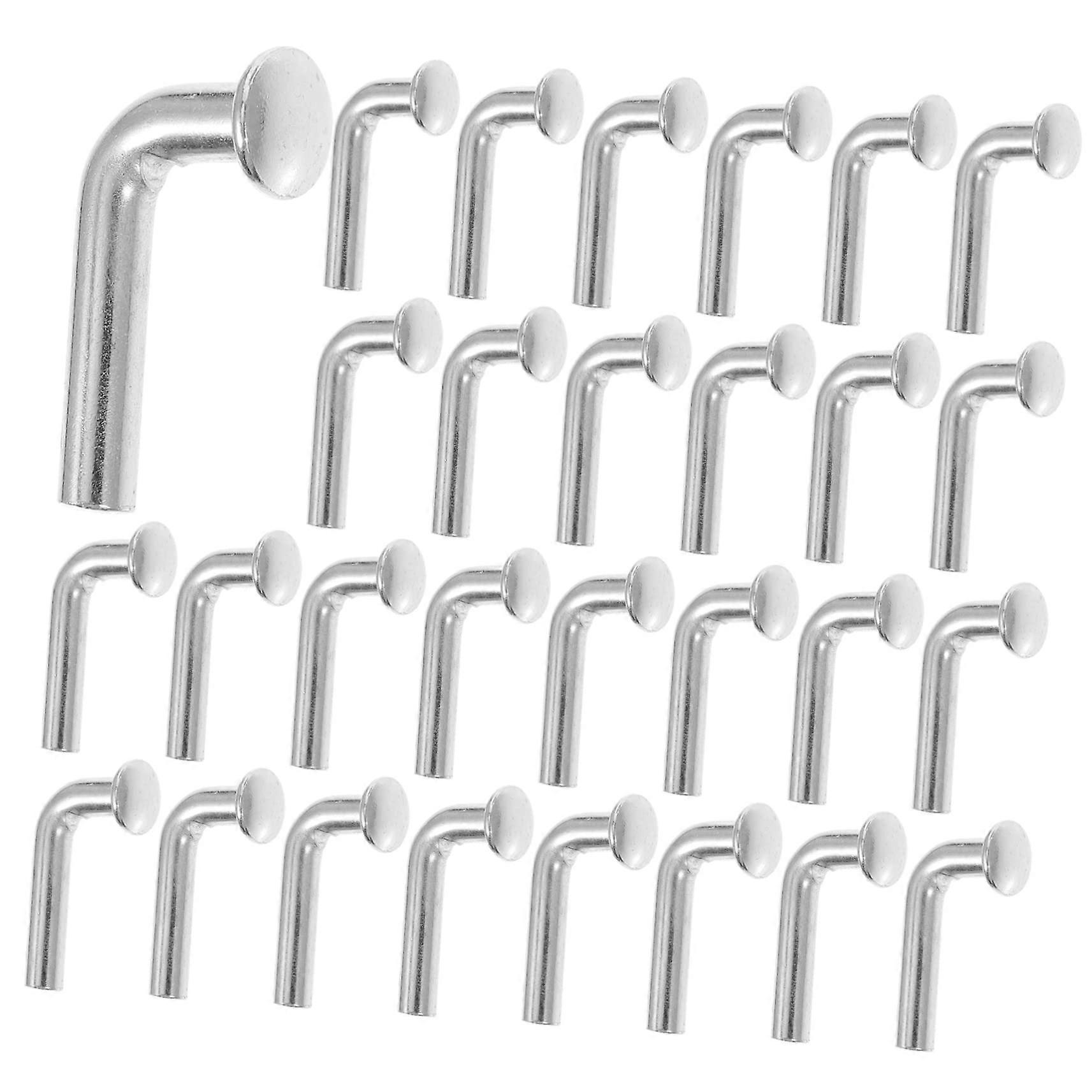 100pcs Heavy Duty Pallet Rack Safety Clips Galvanized J Bolt Fasteners for Secure Warehouse Racking