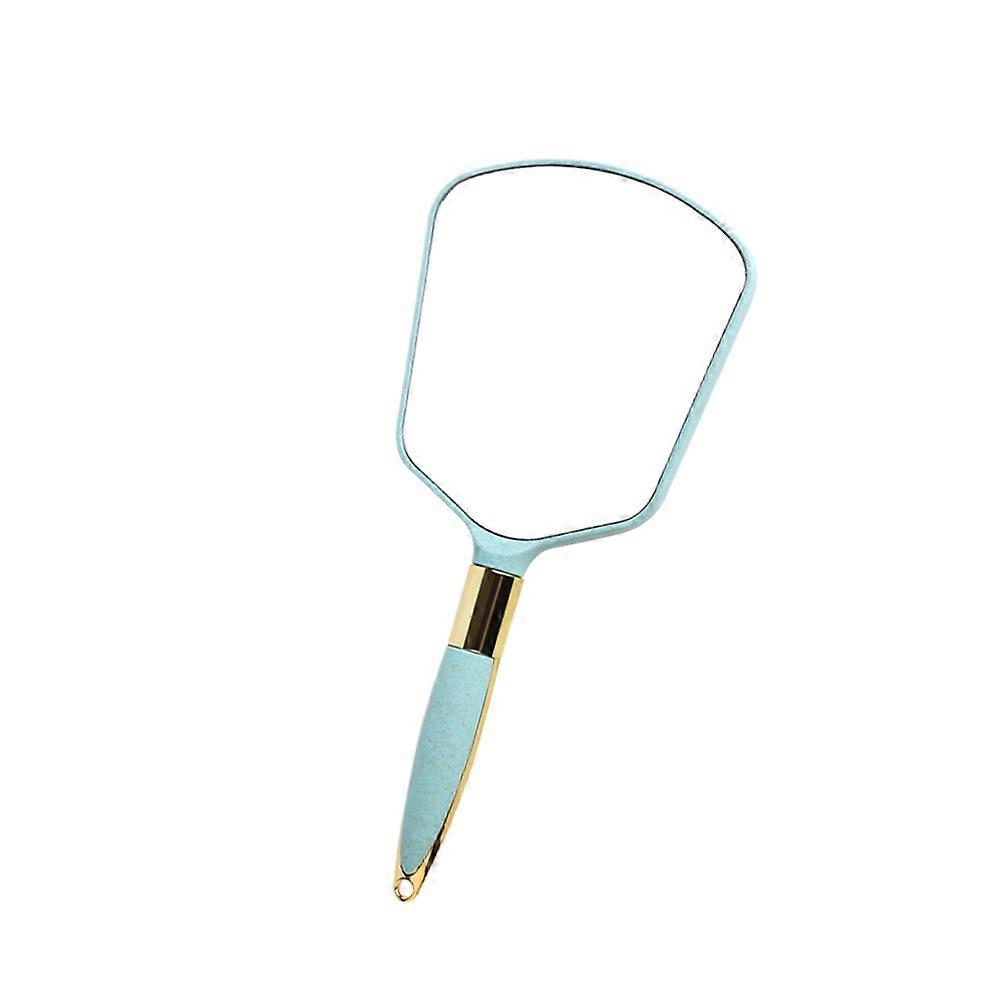 Cosmetic Mirror Handheld for Makeup Use 1Pcs Blue Portable Makeup Mirror