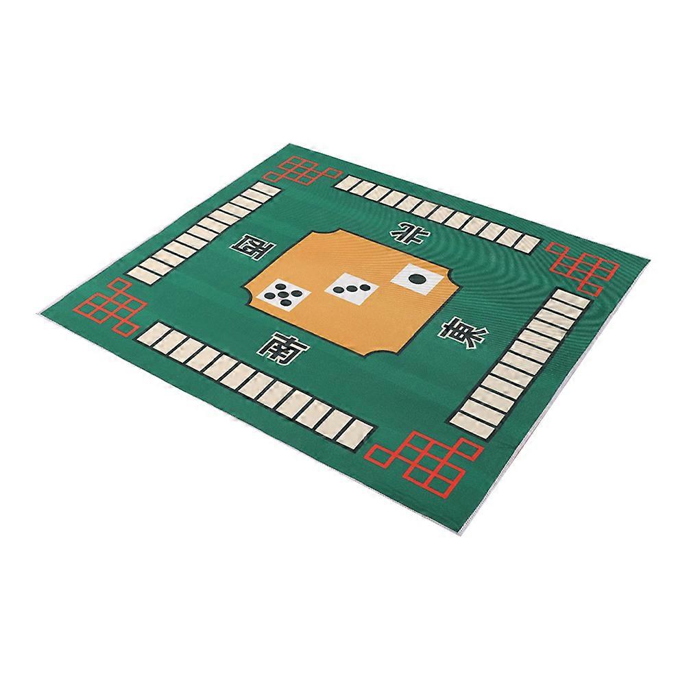 Noise Reduction Table Cover Polyester Game Table Mat for Mahjong Table 1Set