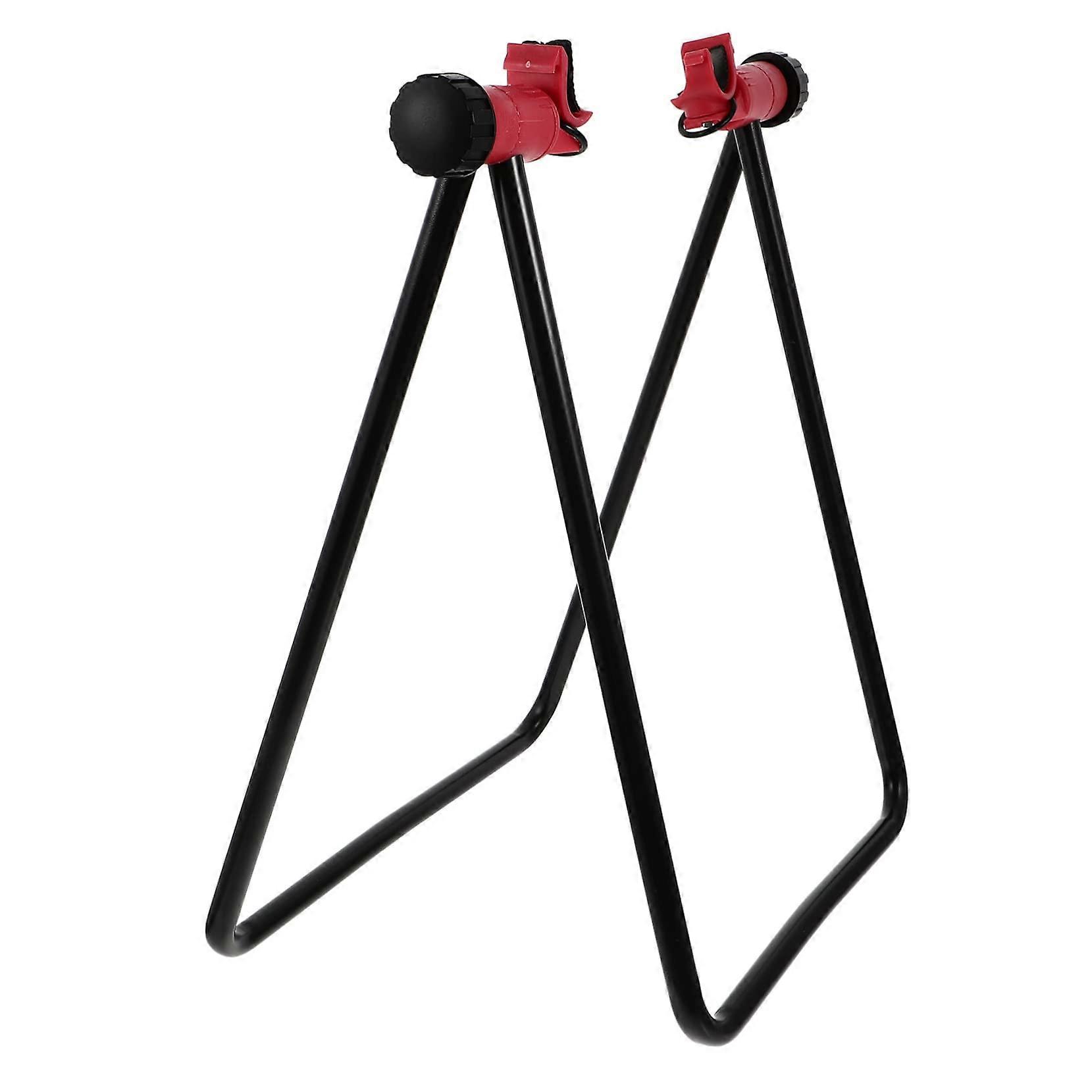 Bike Kickstand with Stable Rack, Foldable Compact Design for SpaceSaving Indoor Bicycle Storage