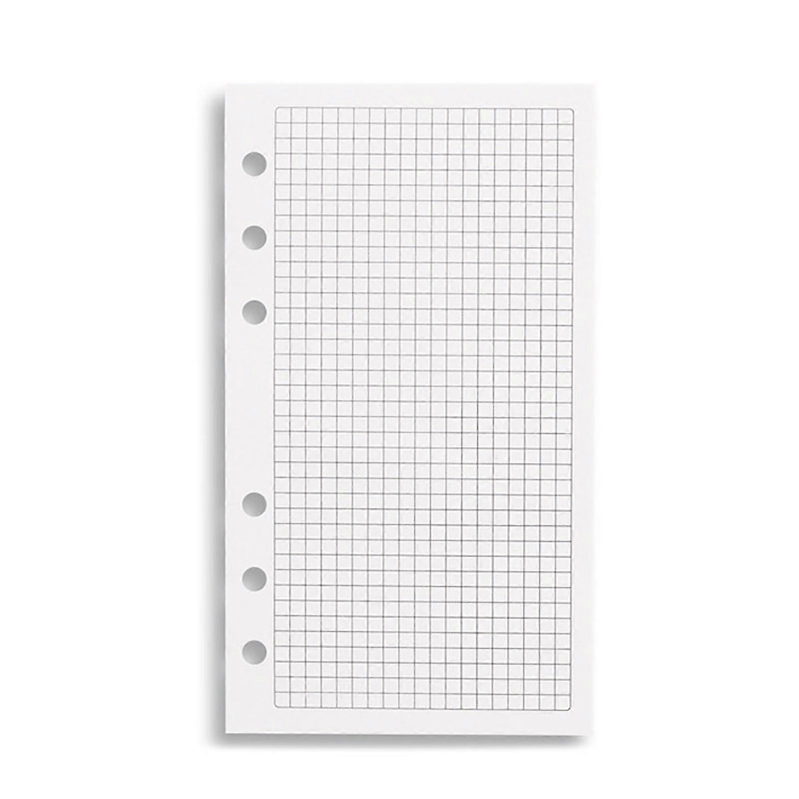 120 Sheets A6 Loose Leaf Paper Refillable Notebook Inserts Smooth Writing Inserts Detachable Planner