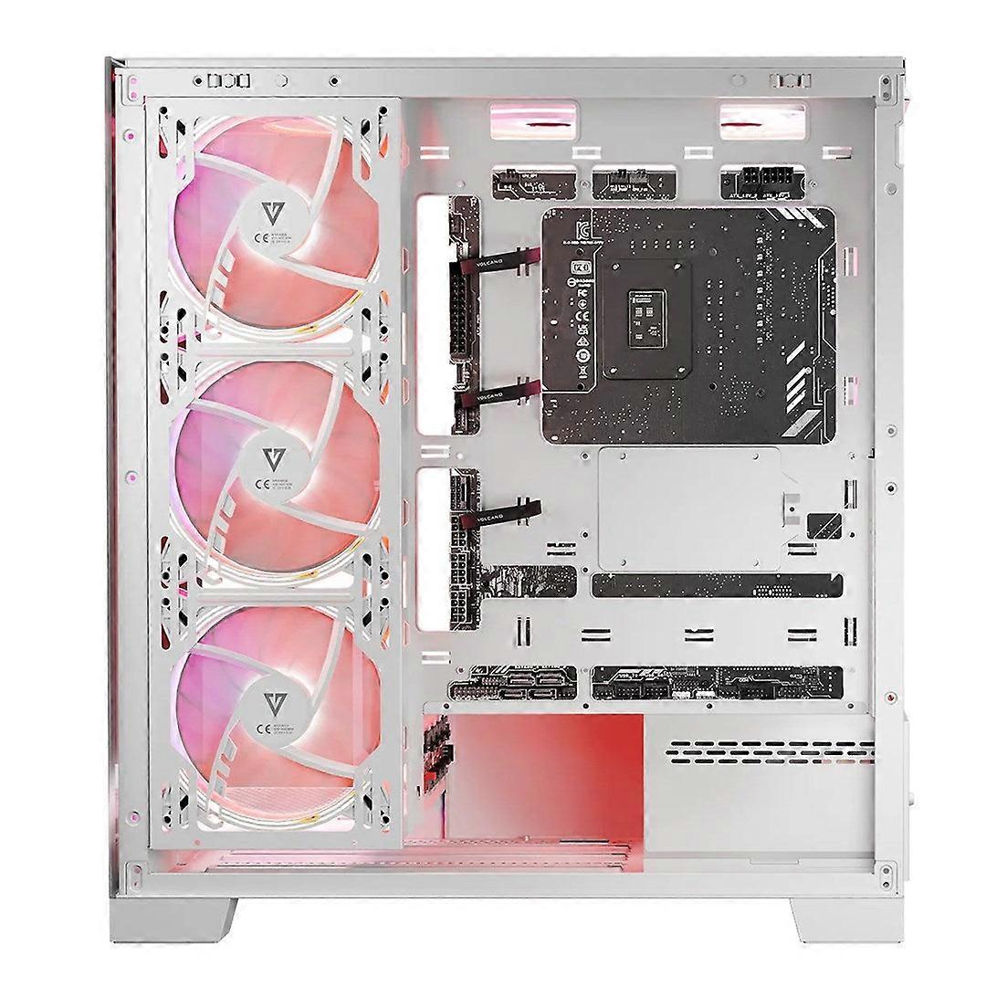 Modecom Volcano Space Apex Argb Midi Midi Tower Blanco