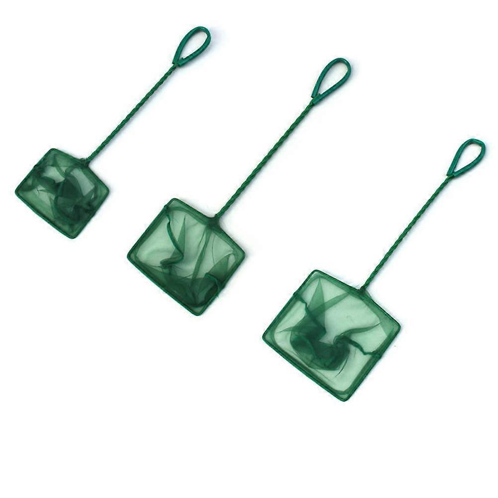 Rede de pesca portátil de 8 polegadas para camarão, ideal para aquários.