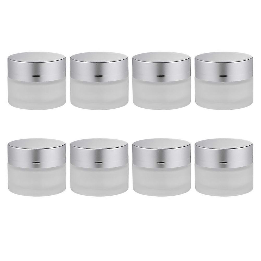 Glass Jars for Storage Transparent Jars 8Pcs Set