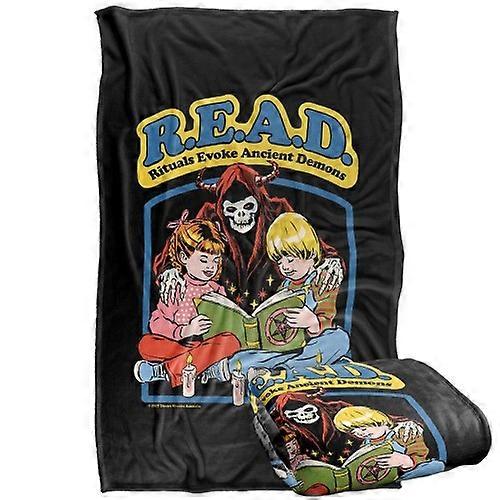 Steven Rhodes Read Soft Touch Blanket