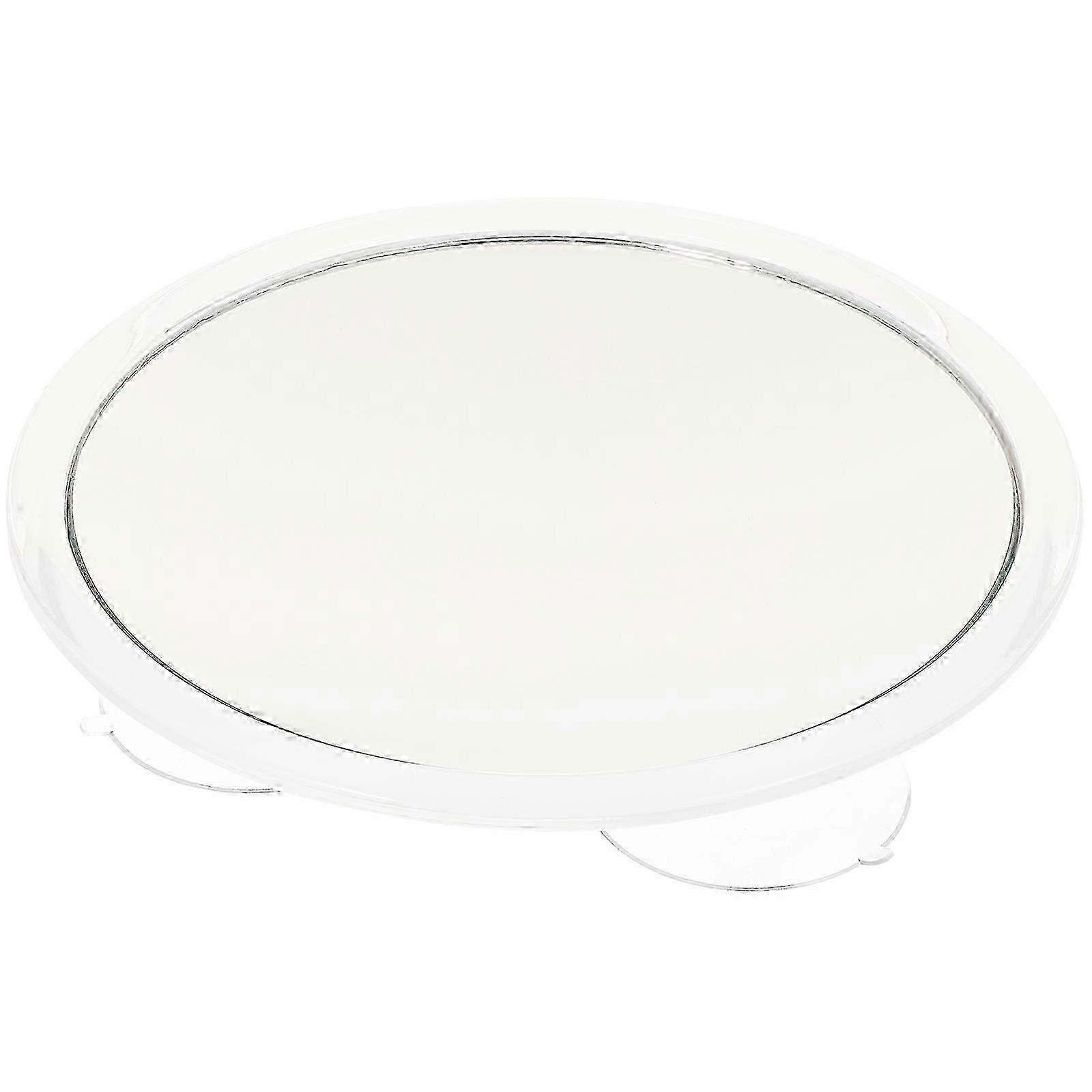 Bathroom Makeup Mirror Single Side Mirror with Suction Cups 3Pcs