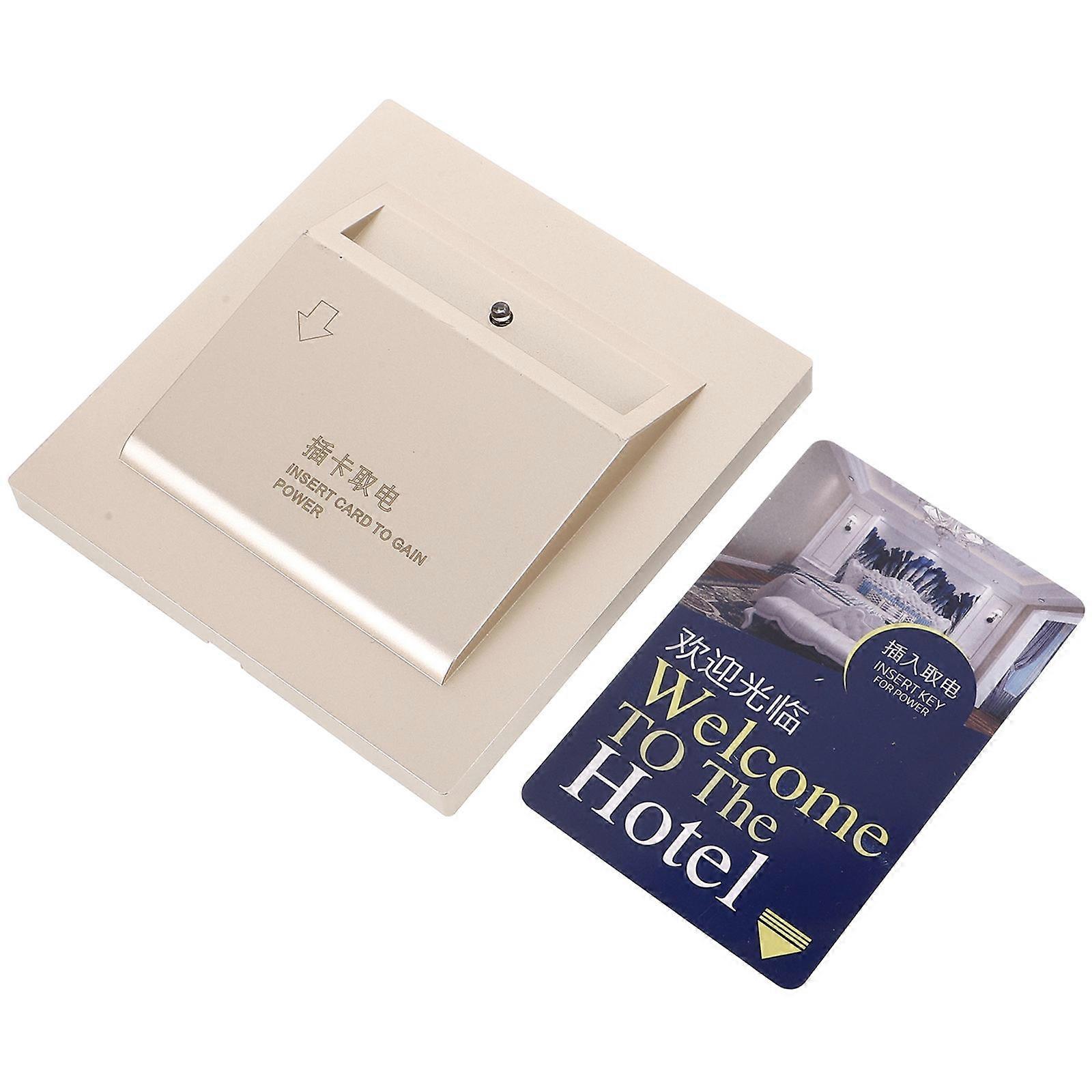 Panel Insert Card Switch for Hotel Electricity Recognition Panel