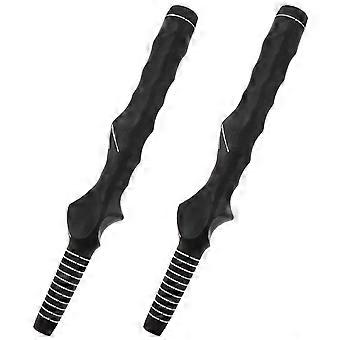 2Pcs Golfs Club Grip Rubber Golf Grip Handle Golf Exercise Golfs Club Grip Comfortable Grip Replacement