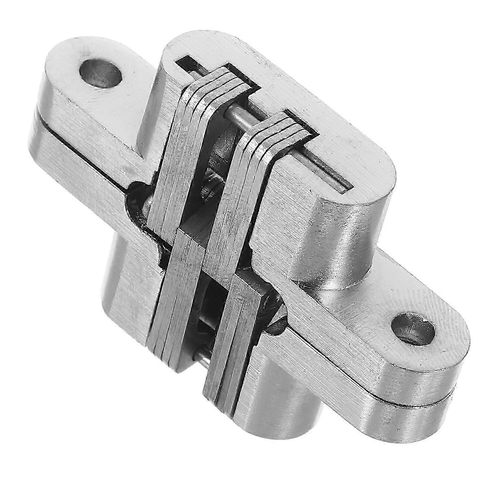 Hidden Cabinet Hinges Folding Cross Hinge for Kitchen Cabinet 2Pcs