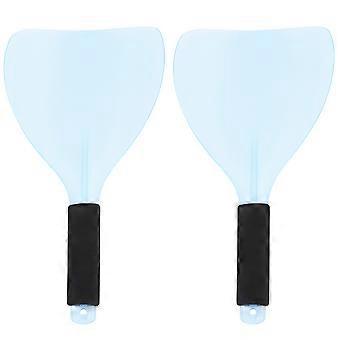 2PCS Hairspray Mask Bouclier Salon de coiffure Couverture antidérapante Coiffure Visage Protecteur des yeux (couleur aléatoire)