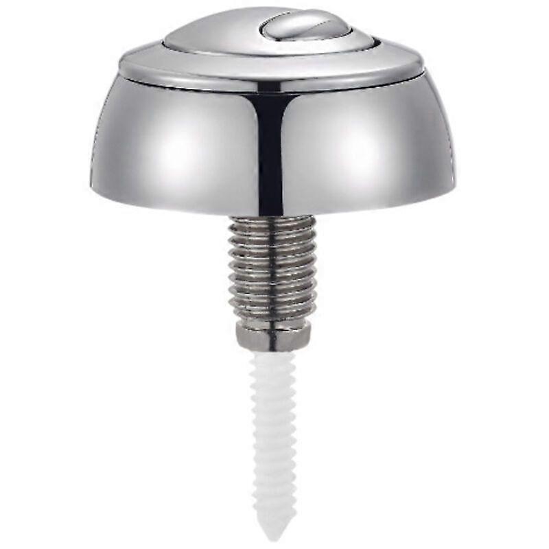 OPTIMA 49/S double push-button valve button, SIAMP, chrome, Ref. 34490220