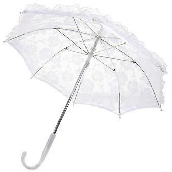 Lace Umbrella Scene Props Lace Parasol Umbrella for Wedding Stage Performance Photography