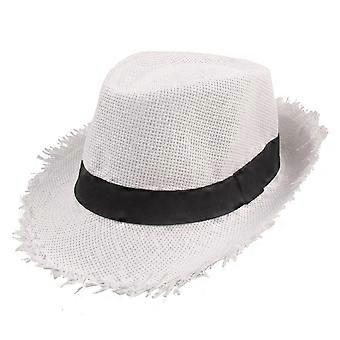 Solhatt med cowboy- og jazzhatt med bred brem, dame