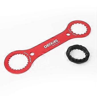 Tretlagerschlüssel, Centerlock-Werkzeug, für Fahrradreparaturen, Rot, 26-27