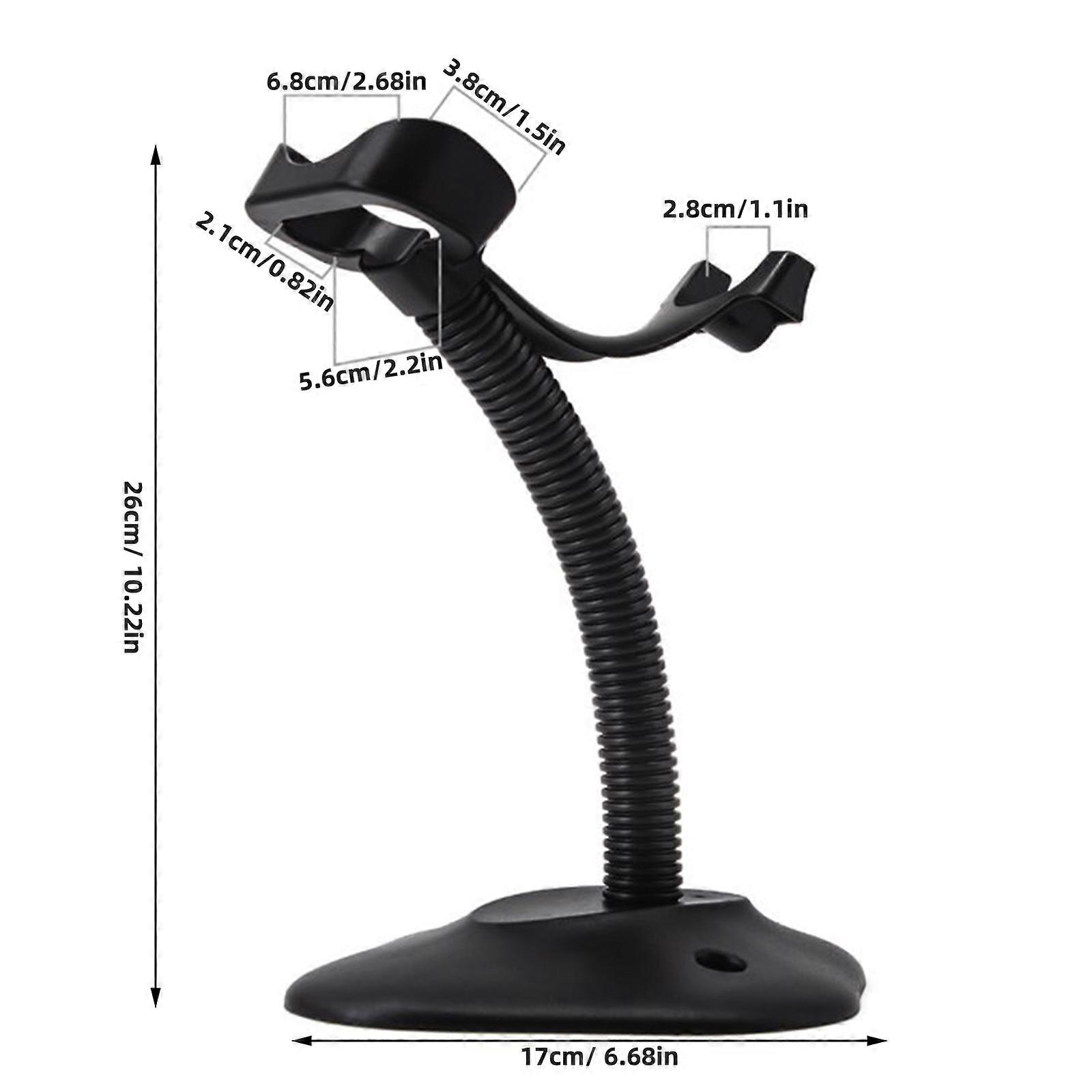 Barcode Scanner Holder Handheld Reader Fixing Bracket Adjustable Scanner Stand