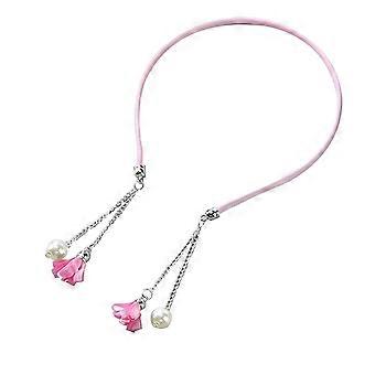 Headband Tassel Design Skin-friendly Birthday Gift Faux Pearl Princess Hair Band for Girls