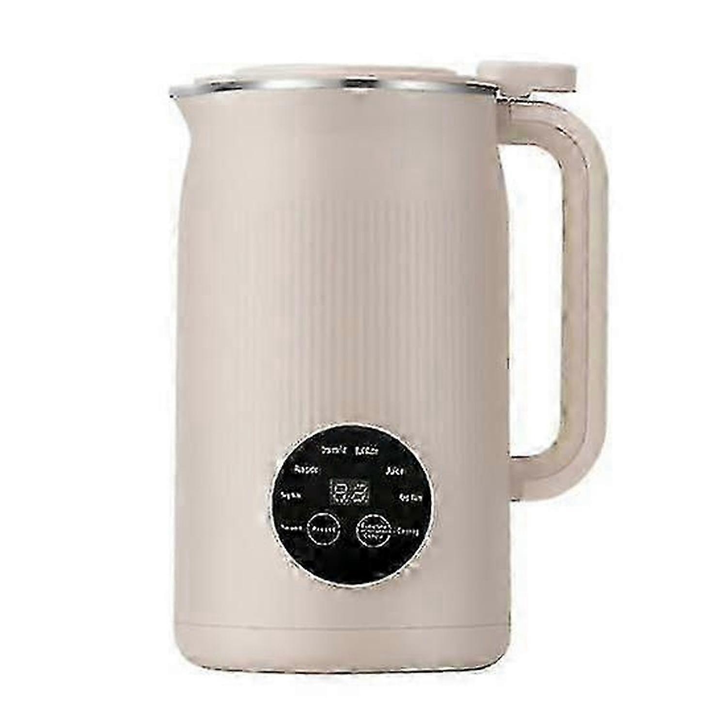 1200ml Automatic Nut Milk Maker with Self-Cleaning Function - 8 Programmes for Fresh Plant-Based Milk in Homes