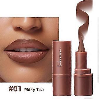 2-in-1 Gradient Lip Liner & Lipstick Lip Combo - Velvety Matte Nude Lipliner Lipstick Ombre Effect, Long-Lasting, High-Pigment & Smudge-Proof Lip Make