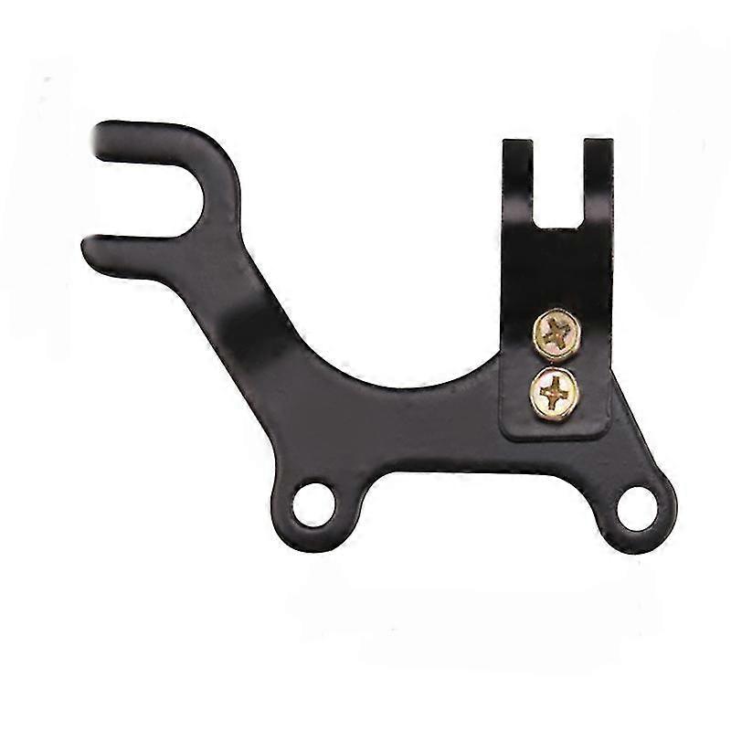 2PCS brake bracket adapter black adjustable bicycle rear disc brake bracket mounting bracket frame conversion kit