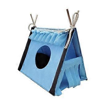 Filzzelt – OKUMGGYJ – 25 x 15 x 18 cm – Hamsterversteck – Kaninchentunnel – Warmes Nest